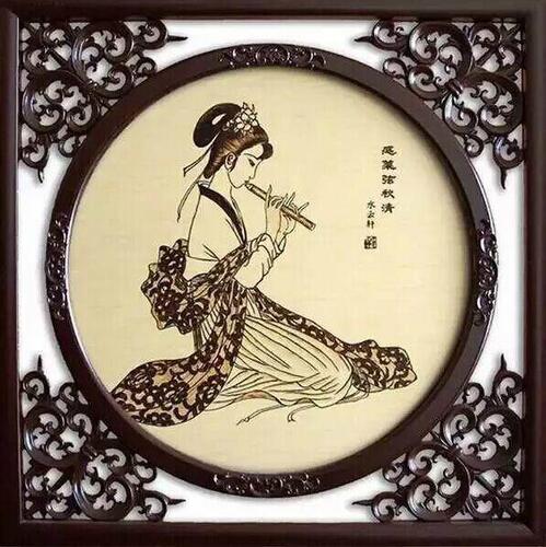 烙画：火针上的绝美“刺绣”