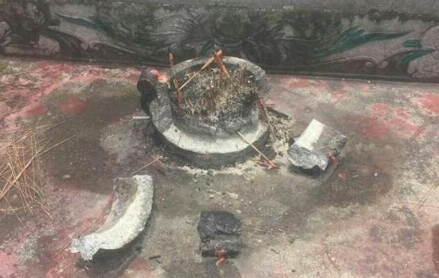 广东潮州宋末名相陆秀夫陵园遭破坏 多处石构件被击毁