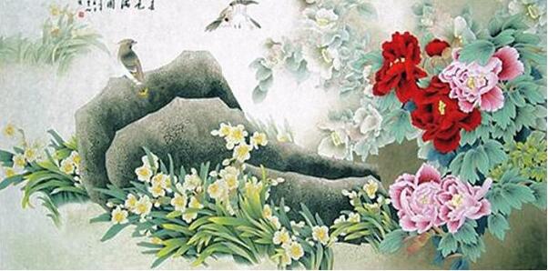 韦娜工笔画