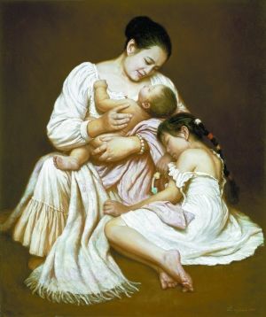 《生之梦》 122cm×102cm 布面油画 1994年