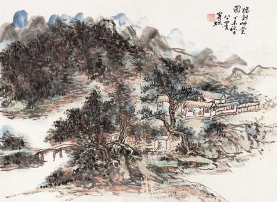 黄宾虹拍出3.45亿,当年卖1元没人要,书画暴涨3亿倍
