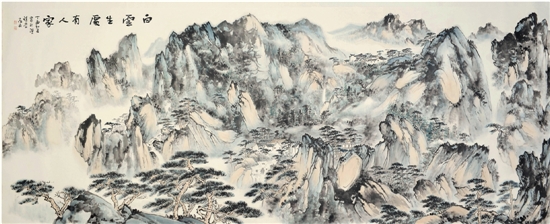 山静日长——林存安中国画展开幕