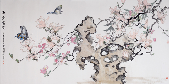 庄雪阳中国花鸟画作品欣赏