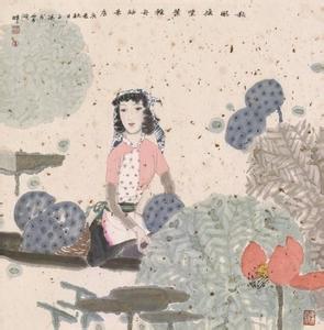 浙派人物工笔画代表画家李子侯作品亮相中国美术馆