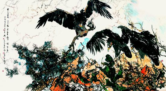 郭志光艺术展“南风北韵”亮相国博