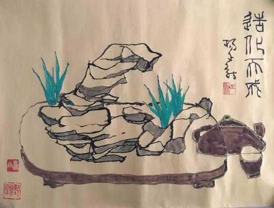蒲石雅韵 海派绘画的一次续缘