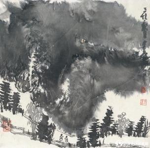 “丘山烟云——窦金庸画展”亮相中国国家画院美术馆