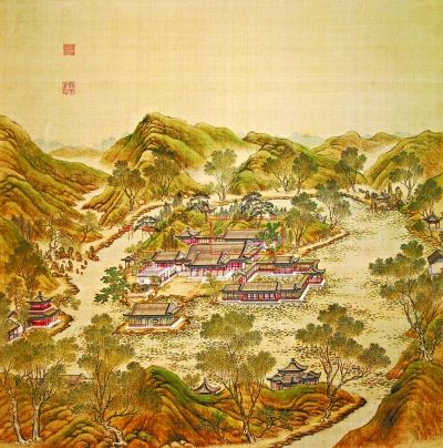 圆明四十景 写真对丹青