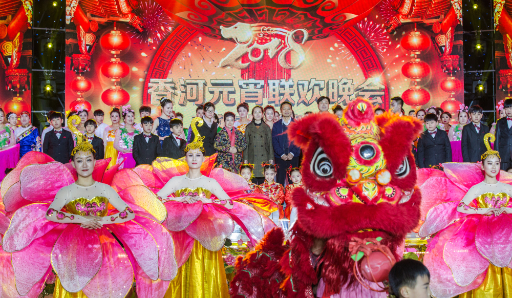 傅继英老师出席香河元宵联欢晚会