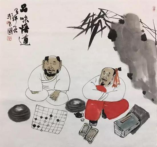 郝玉国红裤子系列作品全国巡回展在徐州举办