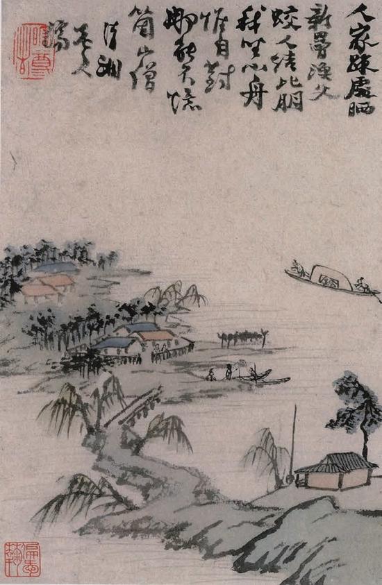 石涛与八大山人：终身未见 情深意切