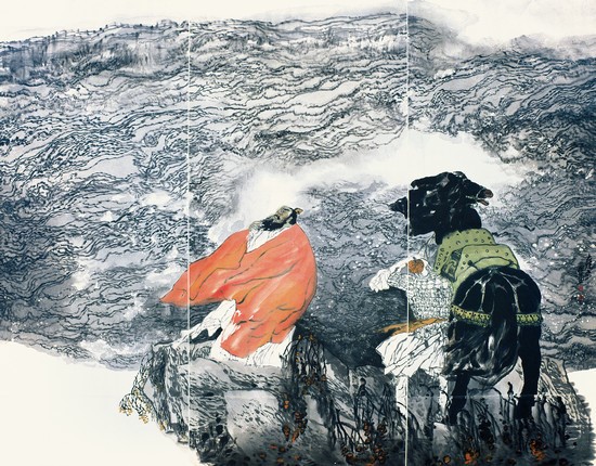 袁武师生画展《墨境相生》在北京亮相