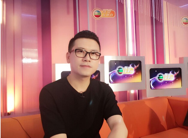 金牌童星制作人陈爽受邀录制香港TVB名人访谈