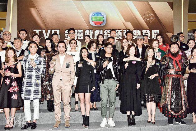 TVB鼎盛阵容70人出席影展 马国明快闪避黄心颖