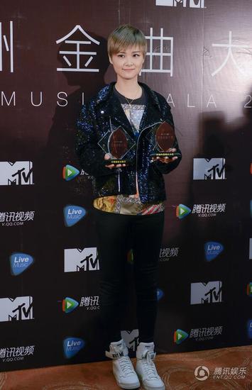 李宇春斩获MTV两项大奖 巡演8月20日北京开启