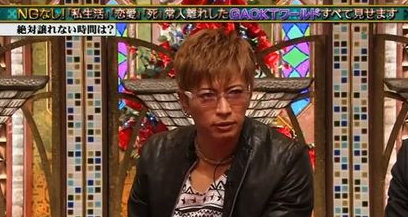 GACKT录节目